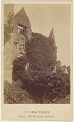 Château de Ludlow. Les bâtiments élisabéthains.