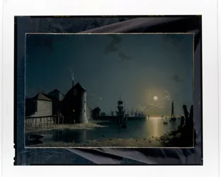 Vue du port de Southampton