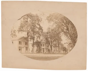 Manoir de Doughoregan, Maryland, v. 1860 (photo)