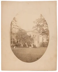 Manoir de Doughoregan, Maryland, v. 1860 (photo)