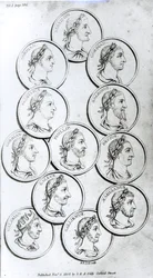 Portraits des empereurs romains, de 