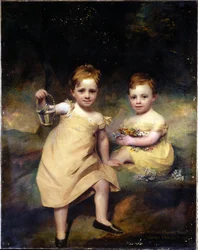 Double portrait de William Thorold Wood et Charles Thorold Wood