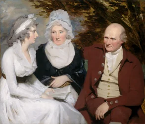 John Johnstone, Betty Johnstone et Miss Wedderburn, vers 1790-1795