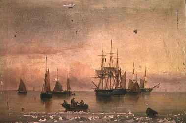 Navires au calme