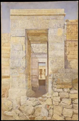 Entrée Est, Chambre de Tibère, Temple d