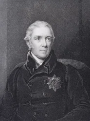 Sir Henry Halford, gravé par John Cochran (fl.1821-65)