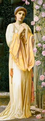 "A Fair Maid" Jeune femme vetue a l