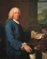 Sir Charles Kemeys-Tynte (1710-1785) (Huile sur toile)