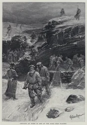 Bagnards au travail dans l