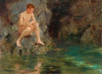 Portrait de David Bone - Cornouailles, 1913