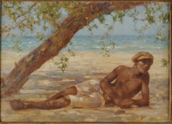 Samuel sous un arbre, Jamaïque