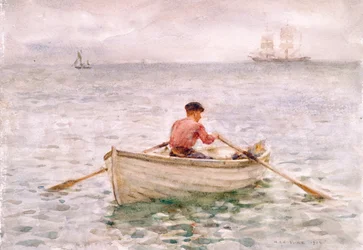 Le Batelier et son bateau, 1921