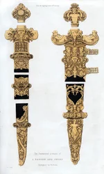 Dague et épée, début du XVIe siècle, 1843
