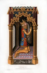Édouard III, vers 1355, 1843