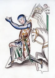 Chevalier, fin 12ème siècle, 1843