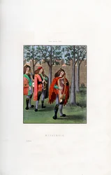 Ménestrels, vers 1480, 1843