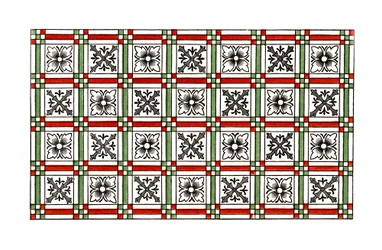 Pavement ornemental, 15ème siècle, 1843