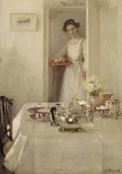 La table du petit-déjeuner