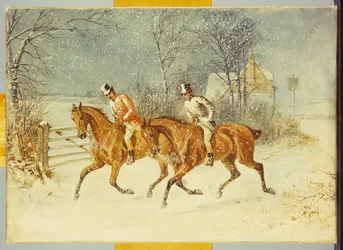 Sortir dans une tempête de neige