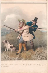 Ensemble de douze avec page de titre : Le satiriste sportif