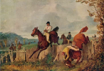 Steeplechasing, vers 1805-1851, 1924