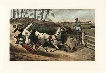Gentlemen anglais victoriens jetés d