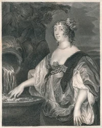 Lucy Percy, comtesse de Carlisle, vers 1635-1637, début-milieu du 19e siècle