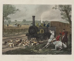 Tenez bon là!, gravé par J.H. Engleheart, 1850