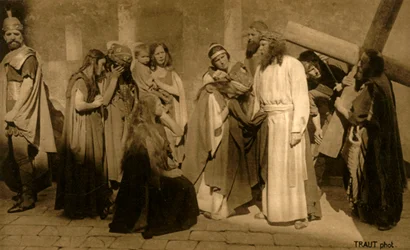 Épisode sur le chemin de croix, 1922