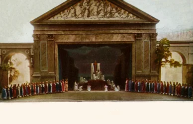 Vénération de la Croix, avec chœur, 1922