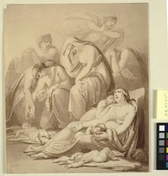 Mères en lamentation après le massacre des Innocents