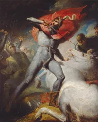 Le vœu du comte de Warwick avant la bataille de Towton