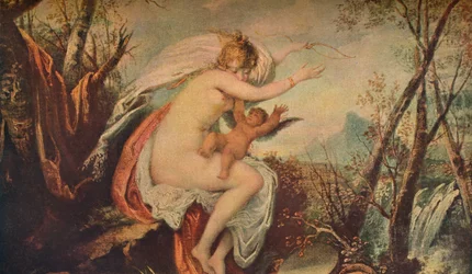 Vénus et Cupidon, 1914