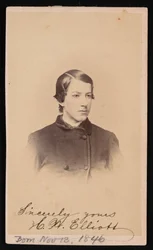 Portrait de Henry Wood Elliott 1846-1930, 1865