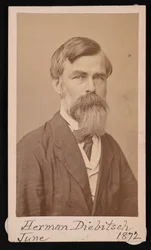 Portrait de Herman Henry Diebitsch