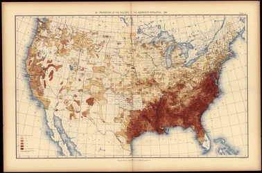 Atlas statistique des États-Unis, basé sur les résultats du onzième recensement