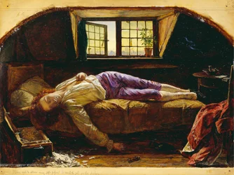 La mort de Chatterton