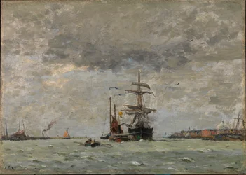 Entrée du port, 1890