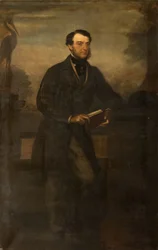 Portrait de Charles B Adderley 1er Lord Norton