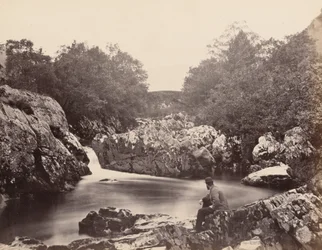 Pont près de Betws-y-Coed, c. 1858 (photo)