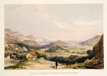 Fort carliste, El Parque, avec Fontarabie et l