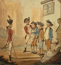 "Recrues", publié en 1780