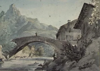 Pont à Sallanches et l