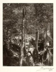 Un sermon en plein air