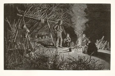 Camp des cueilleurs de baies