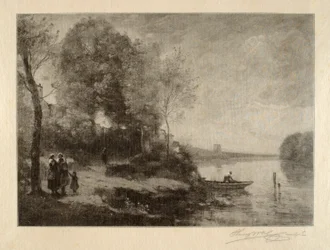 La Riviere a la Tour Lointaine