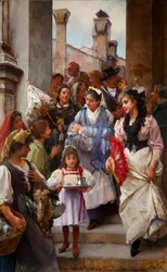 Une fête de baptême vénitienne