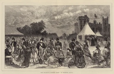 Garden-party de Sa Majesté au château de Windsor