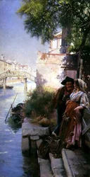 La cour de pêcheur