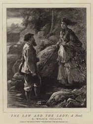 La loi et la dame, un roman